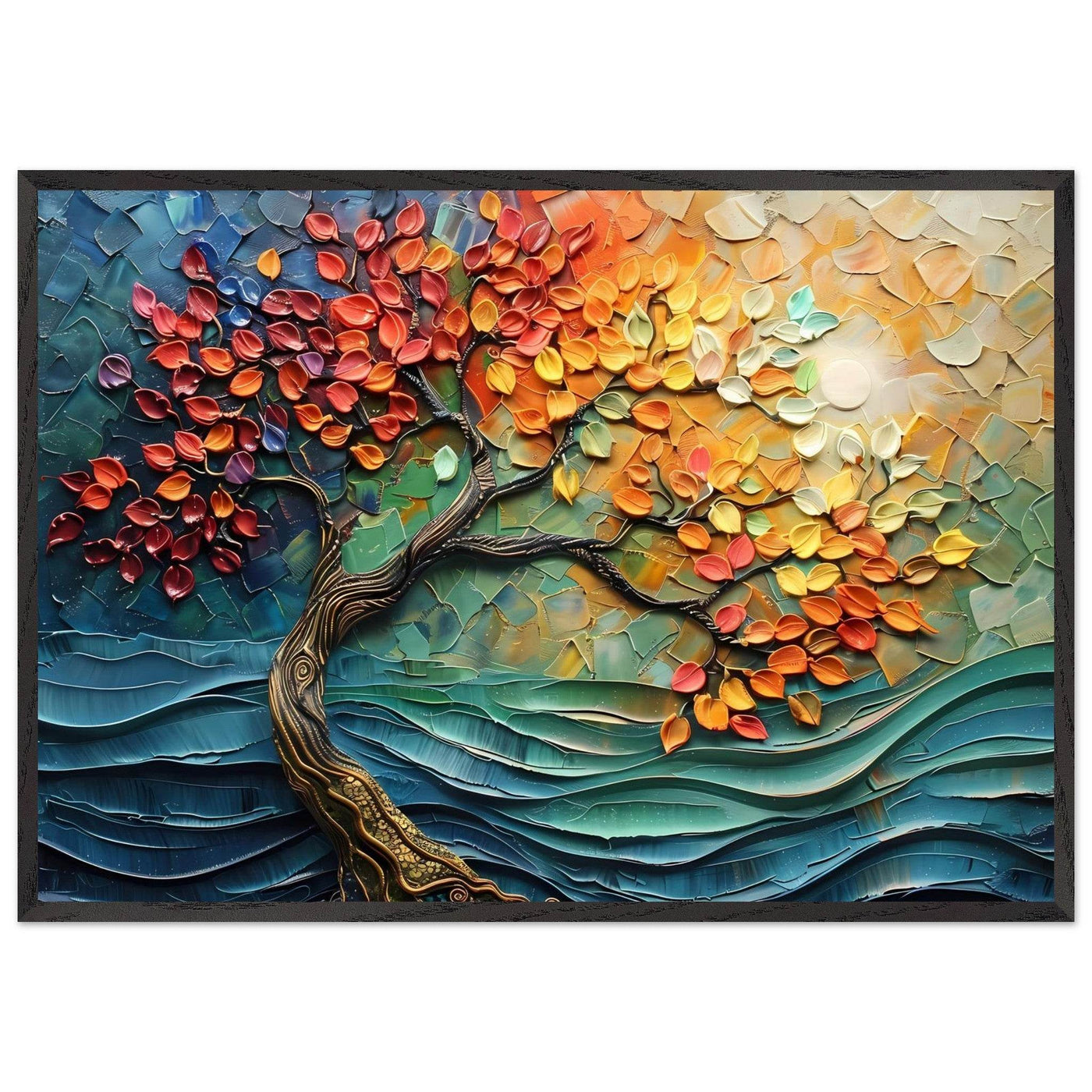 Abstract Tree of Life - Vibrantwalls