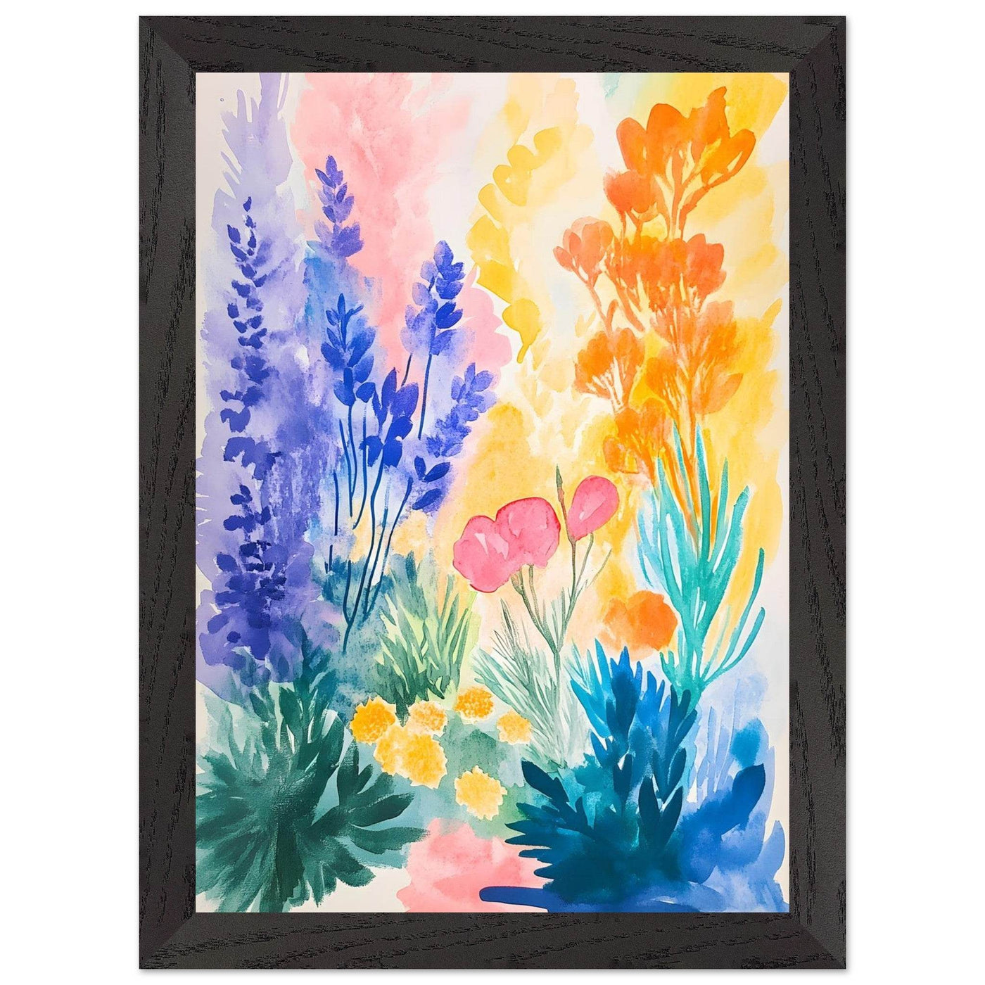 Abstract Floral Garden Matisse - Vibrantwalls