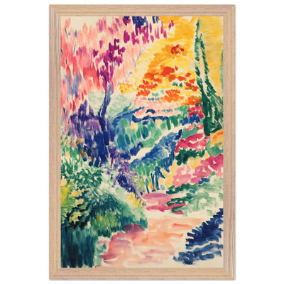 Abstract Garden Delights Henri Matisse - Vibrantwalls