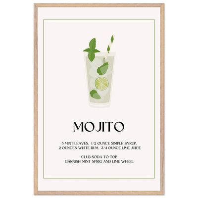 Mojito Cocktail Recipe - Vibrantwalls