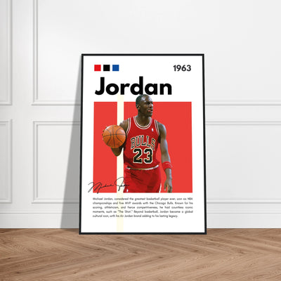 Michael Jordan Air Jordan Bulls Retro Print Vibrantwalls