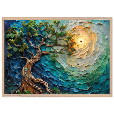 Textured Tree of Life - Vibrantwalls