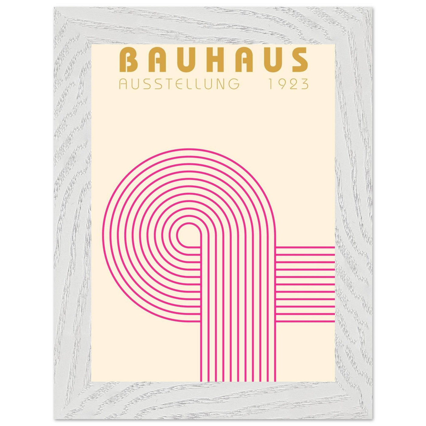 Bauhaus Pink Pop Decor for Modern Home Aesthetics - Vibrantwalls