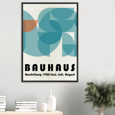 Bauhaus-Style The Blue Tunnel - Vibrantwalls