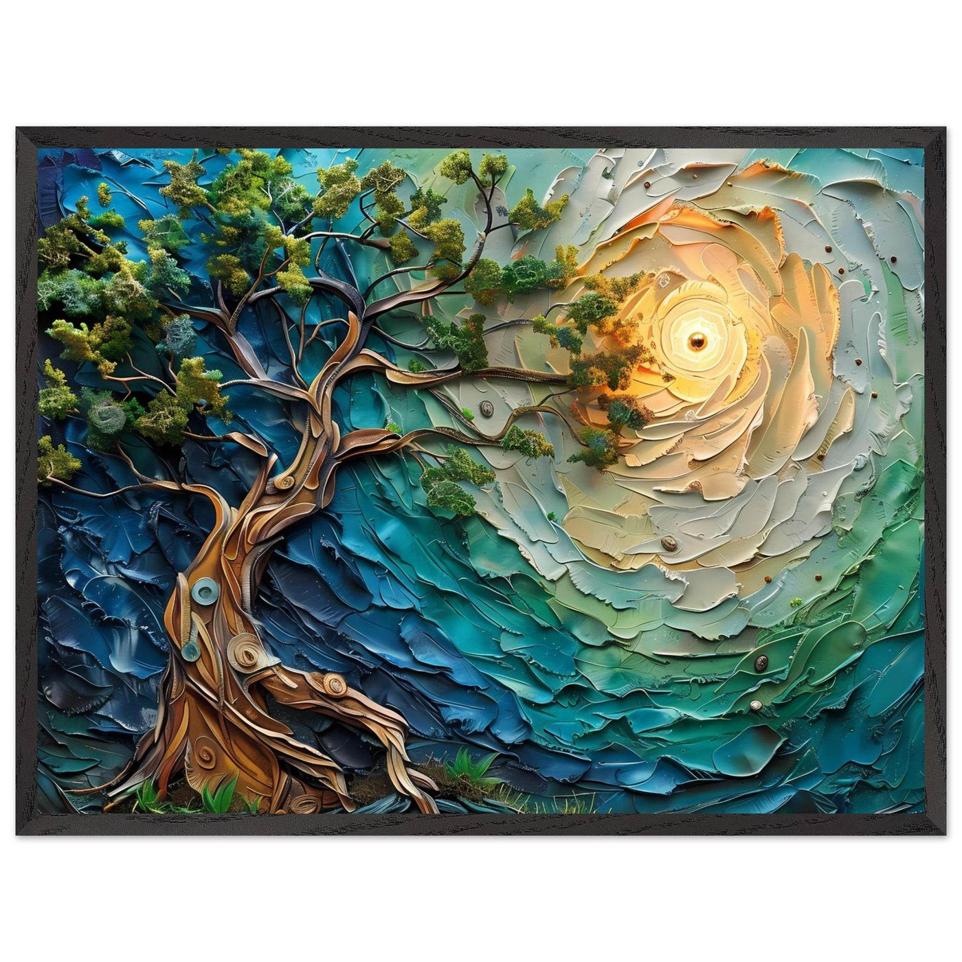 Textured Tree of Life - Vibrantwalls