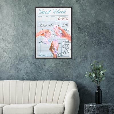 Vibrant Cocktail 'Guest Check' - Vibrantwalls