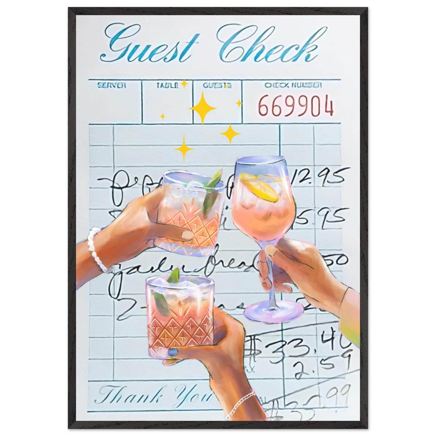 Vibrant Cocktail Party - Vibrantwalls