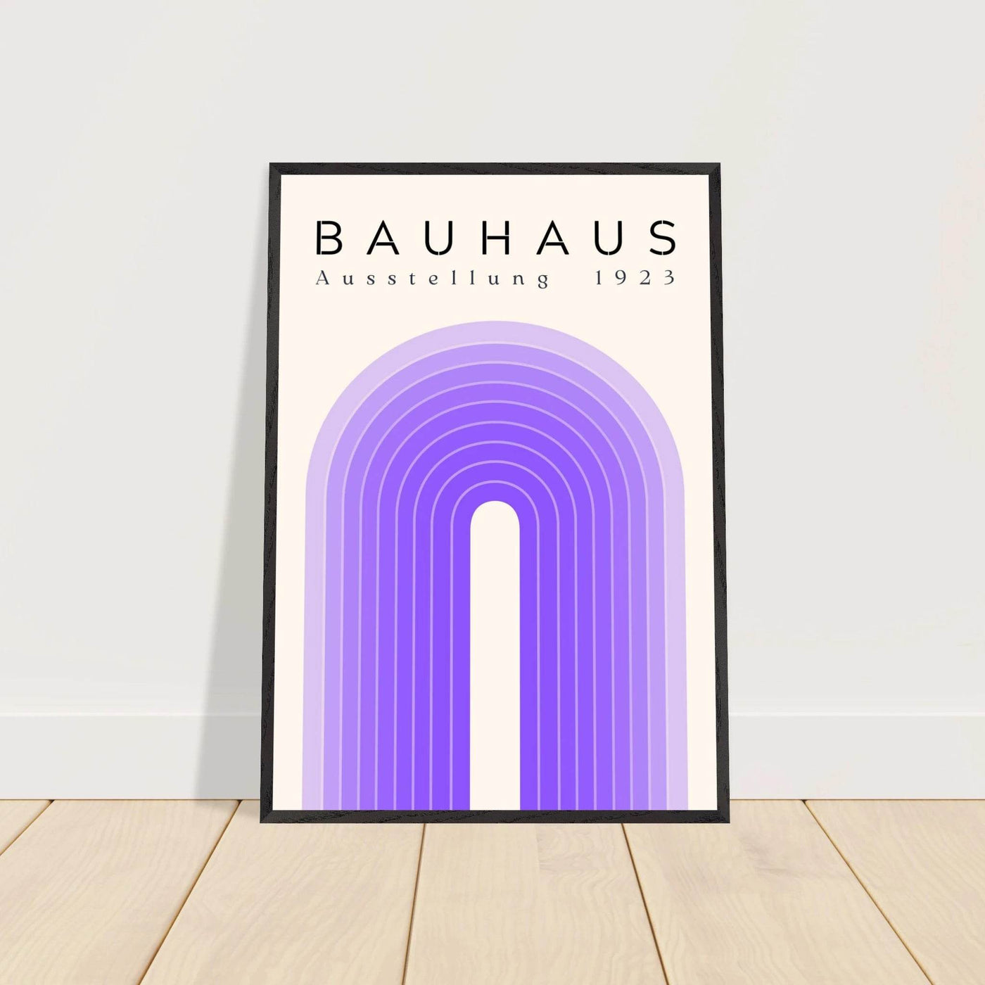 Bauhaus Ausstellung 1923 Violet - Vibrantwalls