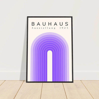 Bauhaus Ausstellung 1923 Violet - Vibrantwalls