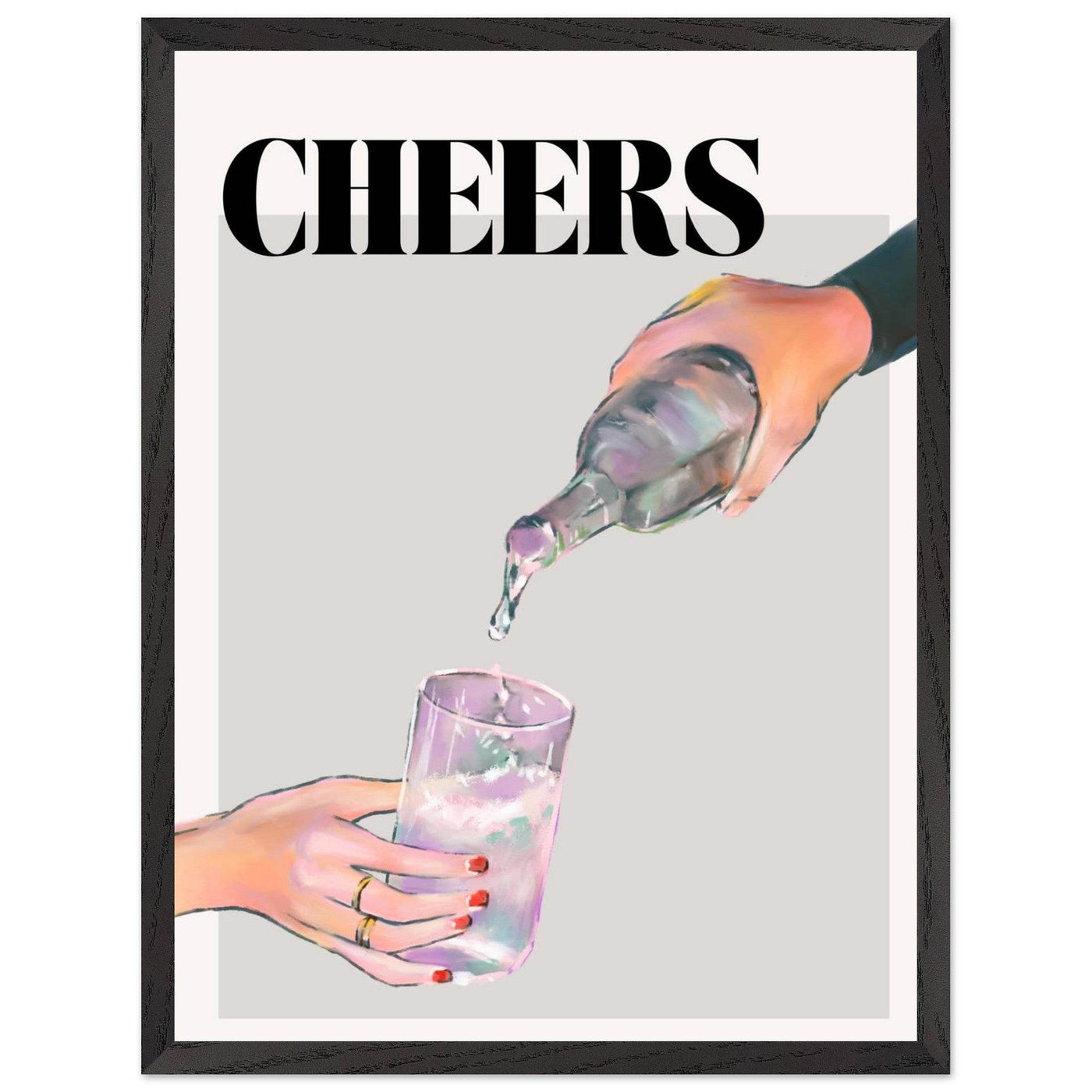Cheers Cocktail - Vibrantwalls
