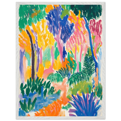 Abstract Foliage Art - Modern Wall Decor for Your Home - Vibrantwalls