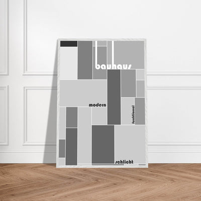 Bauhaus-Style Grid - Vibrantwalls