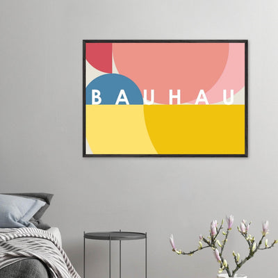 Bauhaus-Style 'The Blue Tunnel' - Vibrantwalls
