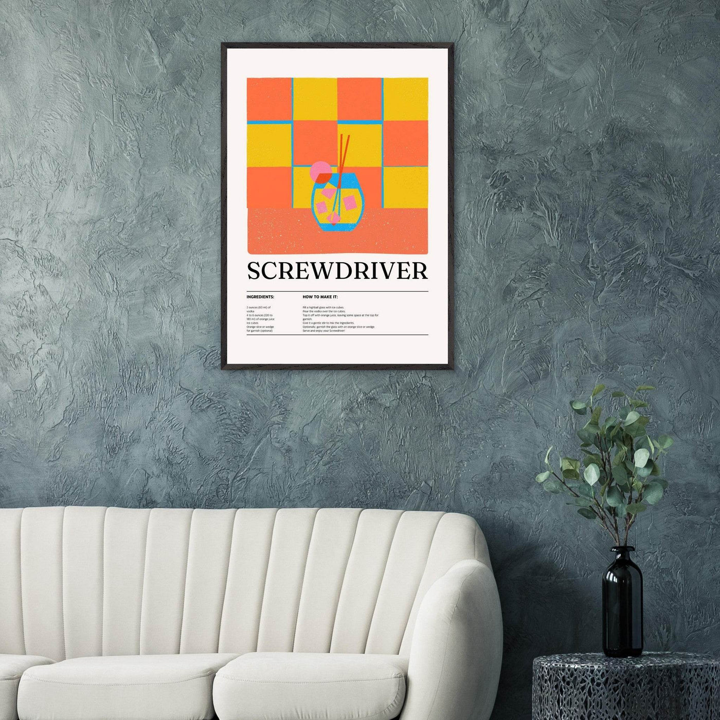 Screwdriver Cocktail Recipe - Vibrantwalls