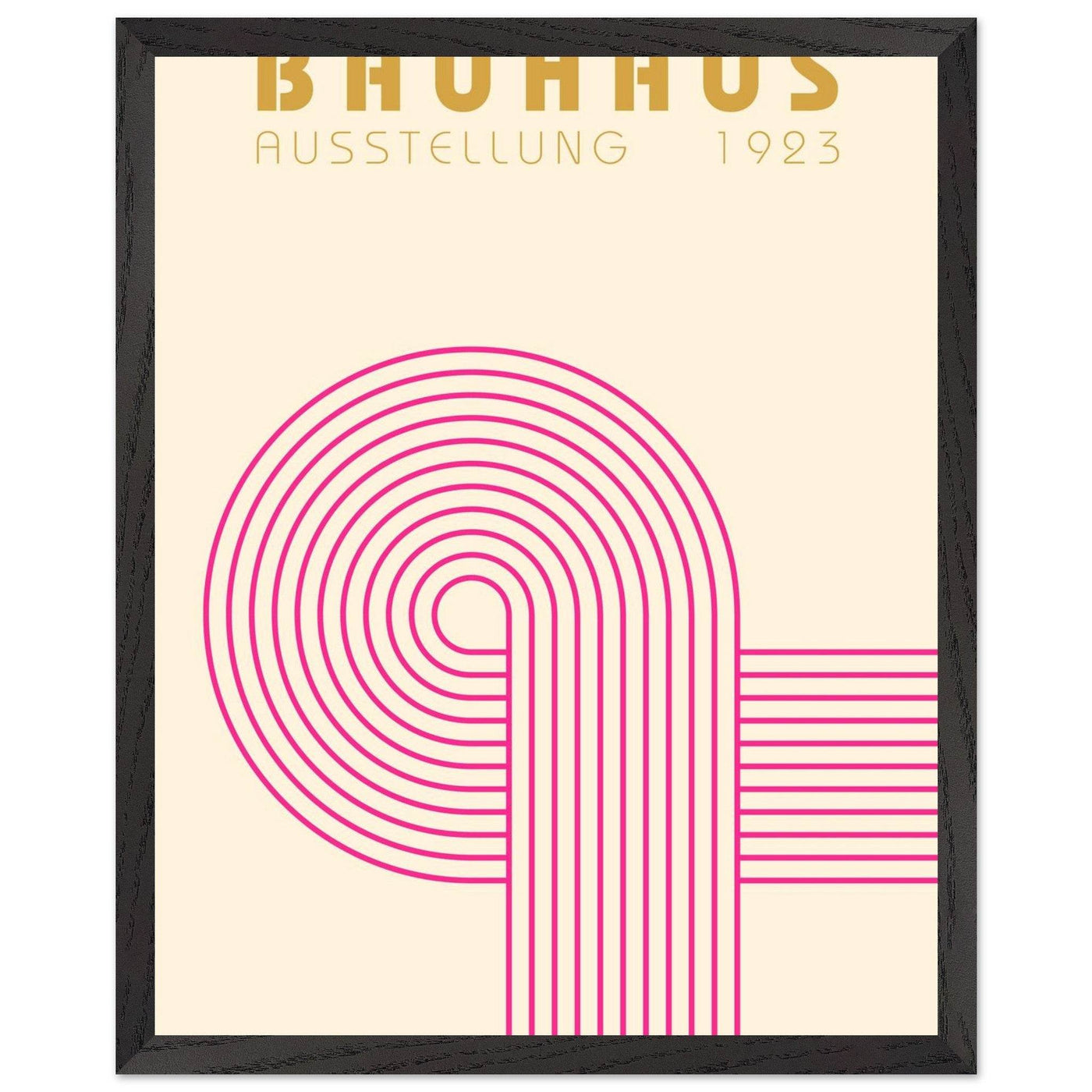 Bauhaus Pink Pop Decor for Modern Home Aesthetics - Vibrantwalls