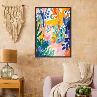 Vibrant Abstract Garden - Vibrantwalls
