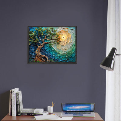 Textured Tree of Life - Vibrantwalls