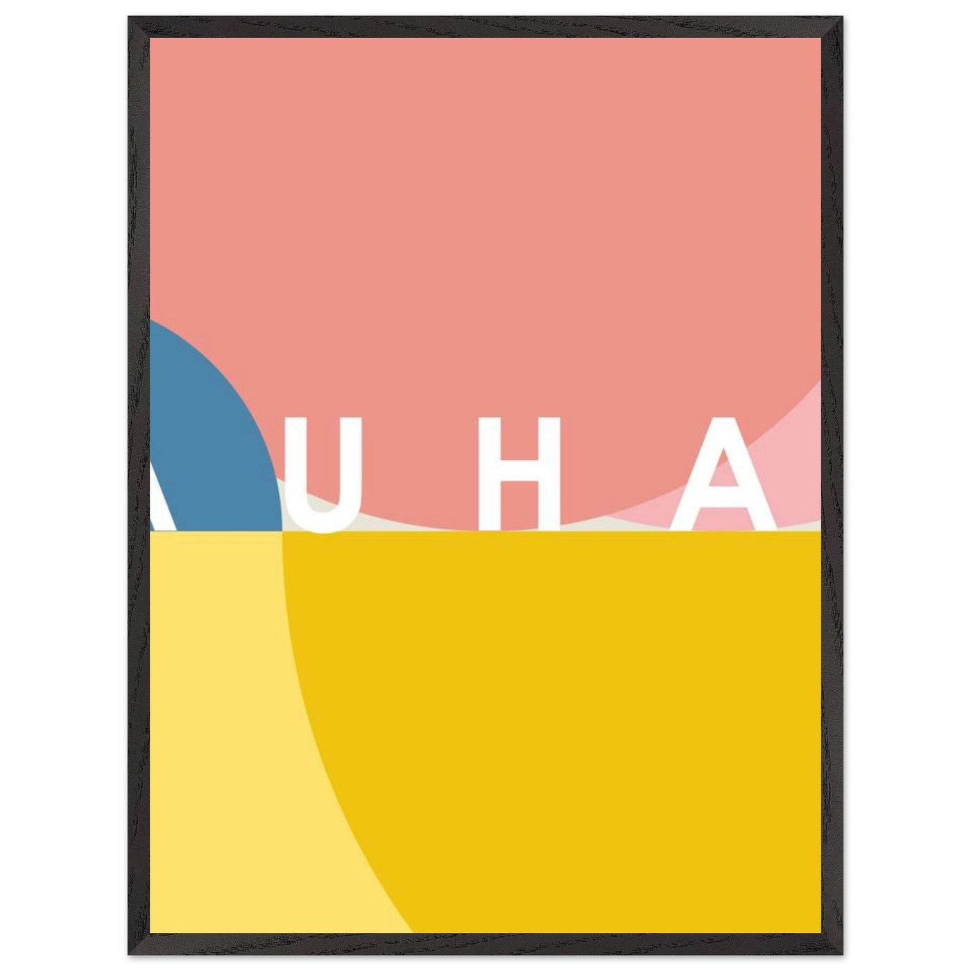 Bauhaus-Style 'The Blue Tunnel' - Vibrantwalls