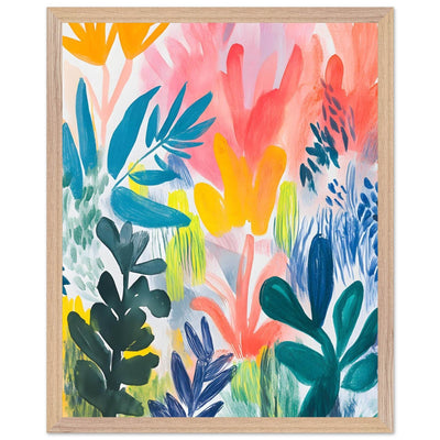 Abstract Floral Henri Matisse Botanical - Vibrantwalls