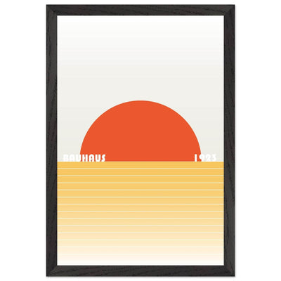 Bauhaus Sunset Abstraction - Vibrantwalls