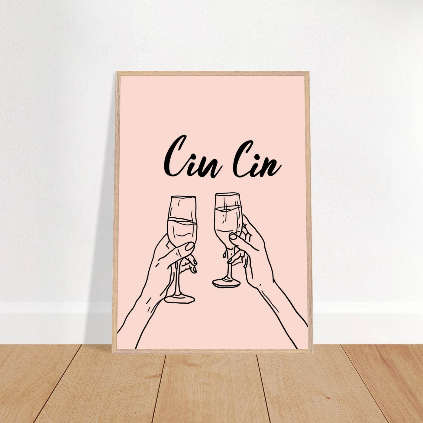 Cin Cin Toast Art Print - Vibrantwalls