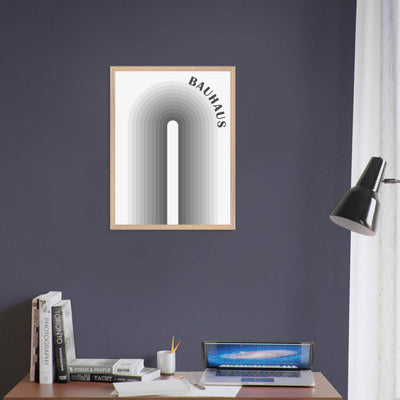 Bauhaus-Style Gradient Arch - Vibrantwalls
