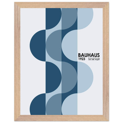 Bauhaus-Style The Blue Design - Vibrantwalls
