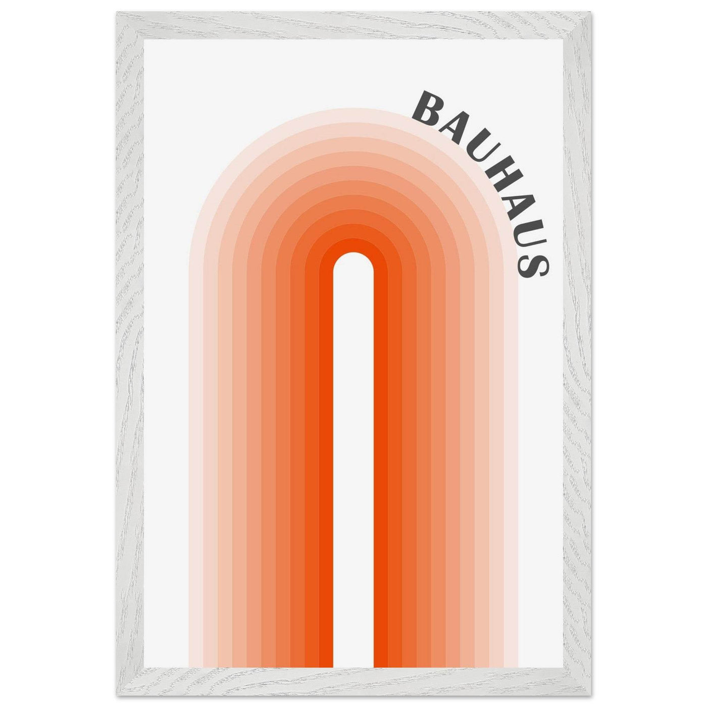 Bauhaus-Style Gradient Arch - Vibrantwalls