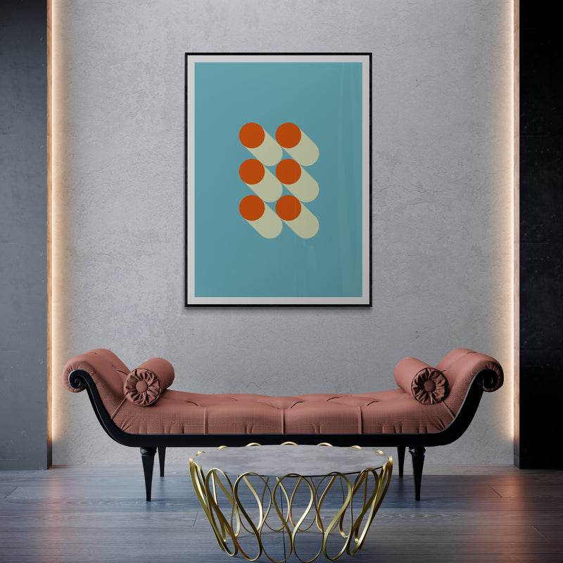 Abstract Geometric Print - Vibrantwalls