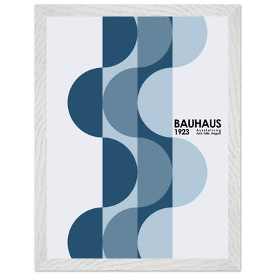 Bauhaus-Style The Blue Design - Vibrantwalls