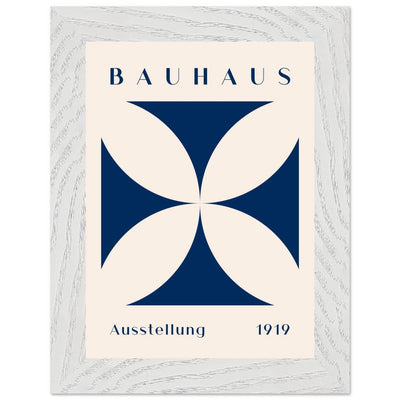 Bauhaus Exhibition 1919 - Navy Cream - Vibrantwalls