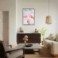 Retro Aesthetic Guest Check Wall Art - Vibrantwalls