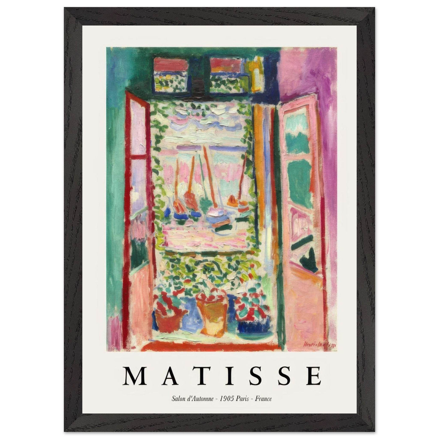 Matisse Open Window Art - Captivating Piece for Modern Decor - Vibrantwalls