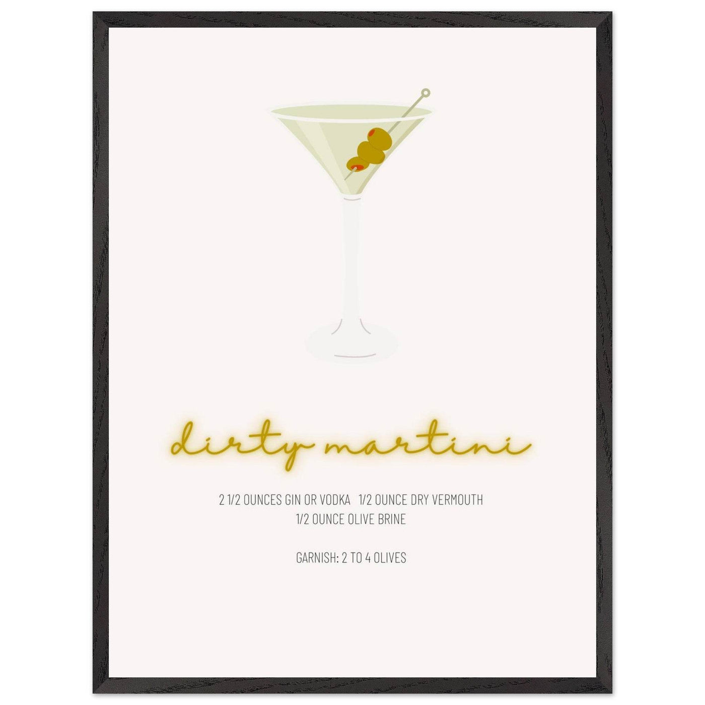 Dirty Martini Recipe - Vibrantwalls