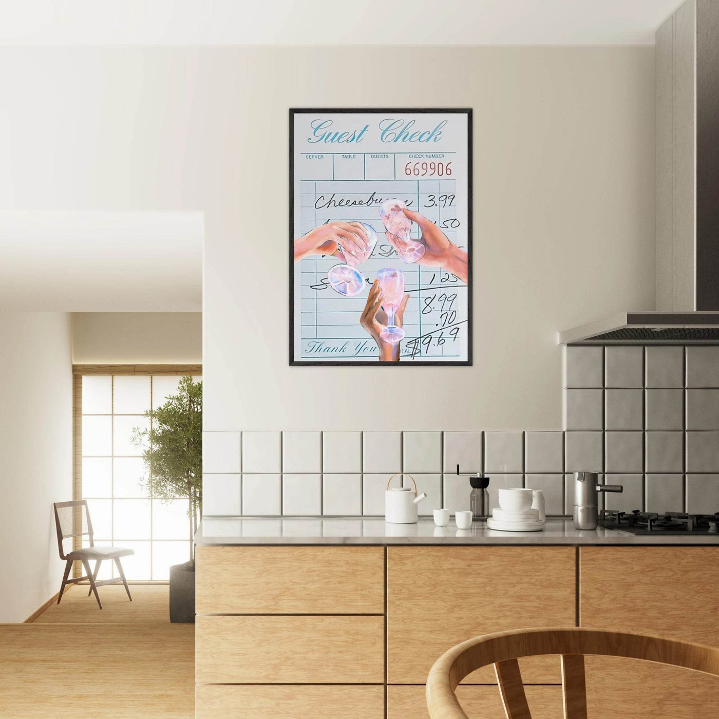 Vibrant Cocktail 'Guest Check' - Vibrantwalls