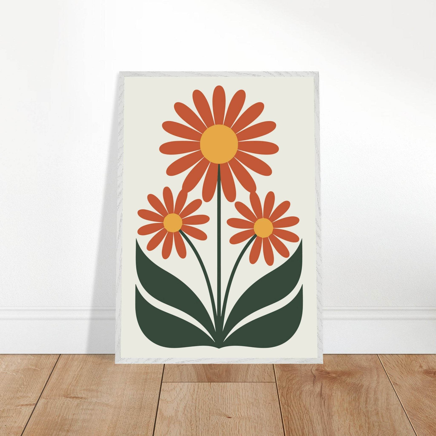 Abstract Floral Delight - Vibrantwalls