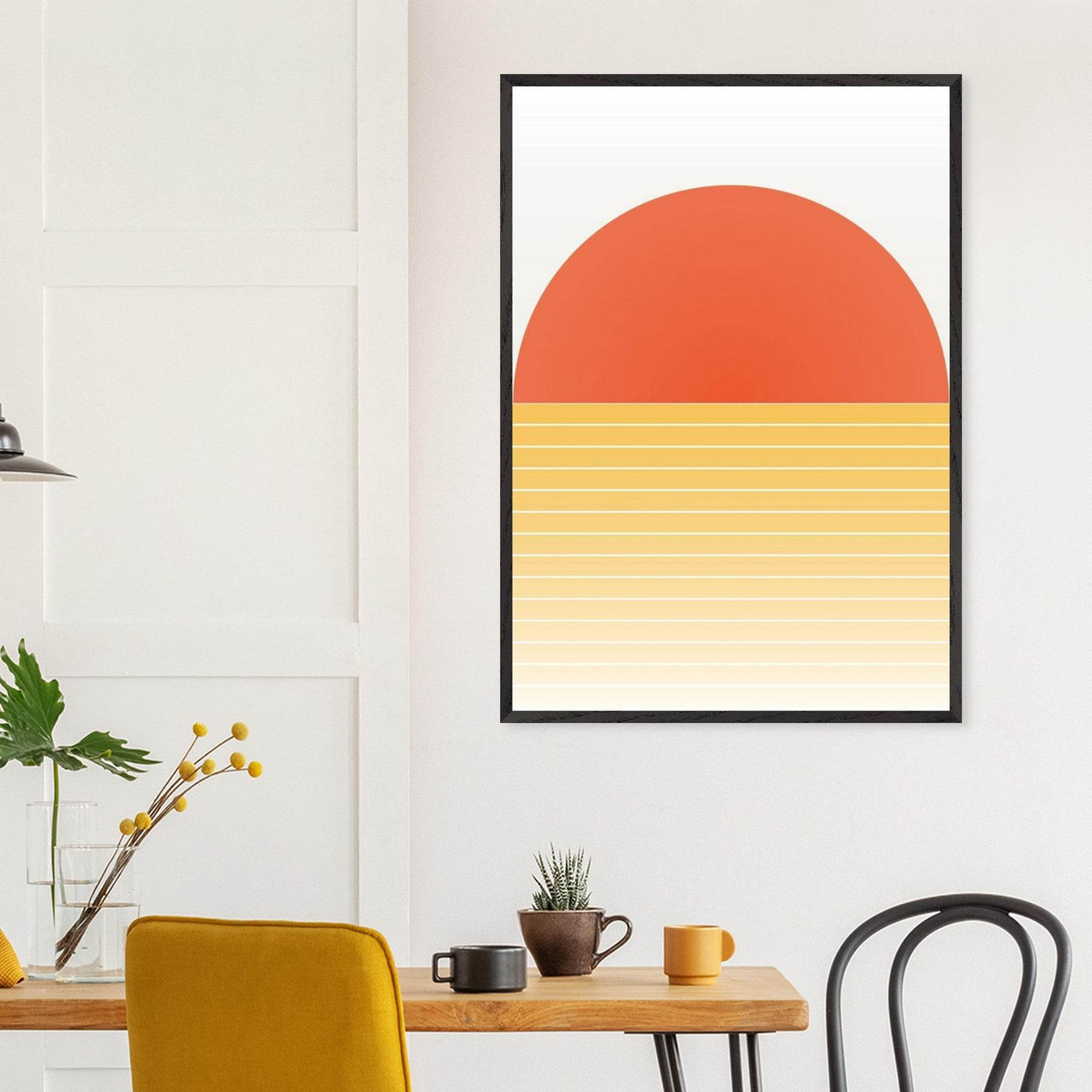 Bauhaus Sunset 1923 - Vibrantwalls