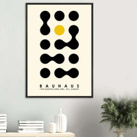 Bauhaus Geometric Shapes Modern Wall Art - Vibrantwalls