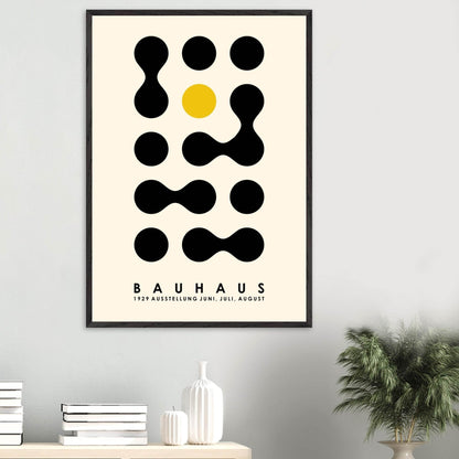 Bauhaus Geometric Shapes Modern Movement Style Design Wall Art - Vibrantwalls