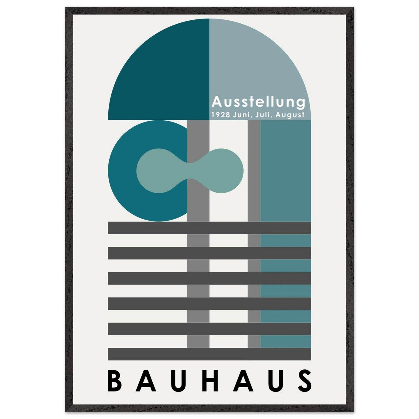 Bauhaus-Style 'Ausstellung 1928' - Vibrantwalls