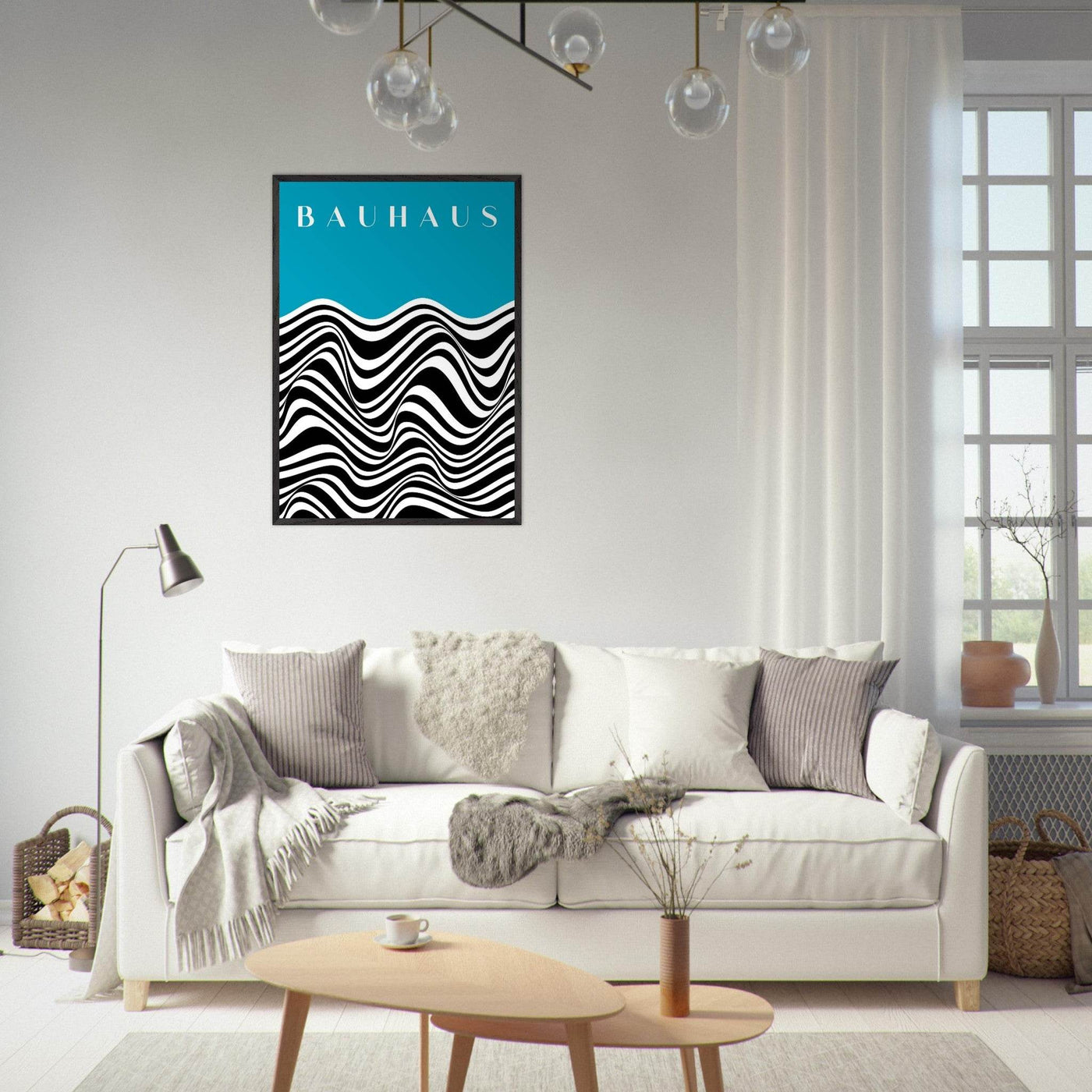 Bauhaus Optical Illusion - Vibrantwalls