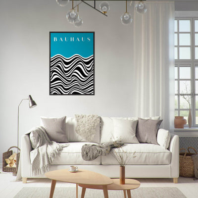 Bauhaus Optical Illusion - Vibrantwalls