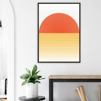 Bauhaus Sunset 1923 - Vibrantwalls