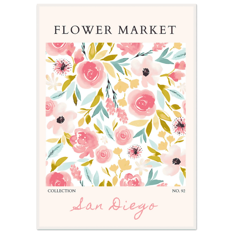 San Diego Flower Market Wall Art - Vibrantwalls
