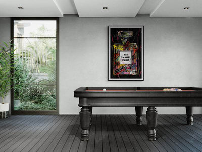 Coco Mademoiselle Chanel Perfume Pop Art Graffiti Print - Iconic Scent, Street Style Art Piece in Your Choice of Frame - Vibrantwalls