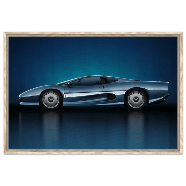 Jaguar XJ220 Canvas Wall Art - Vibrantwalls