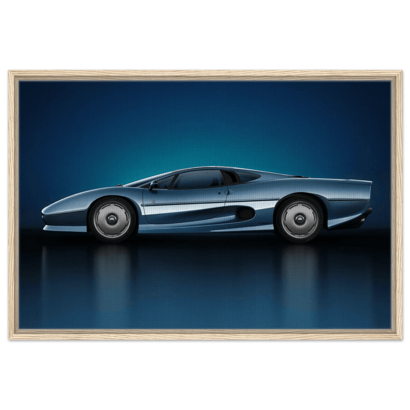 Jaguar XJ220 Canvas Wall Art - Vibrantwalls