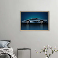 Jaguar XJ220 Canvas Wall Art - Vibrantwalls