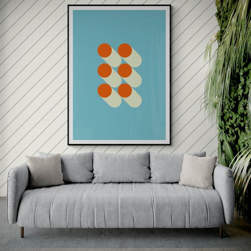 Abstract Geometric Print - Vibrantwalls