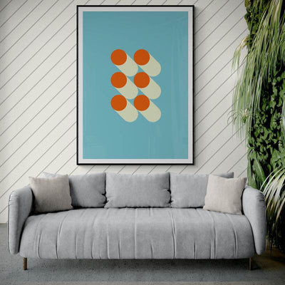 Abstract Geometric Print - Vibrantwalls
